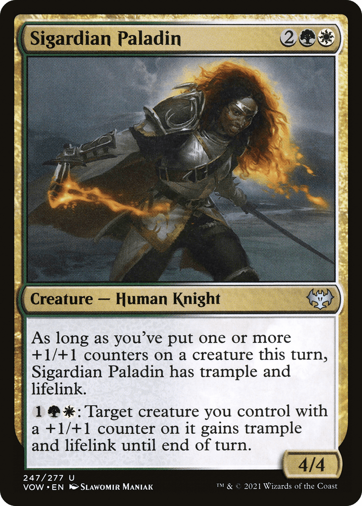 Sigardian Paladin [Innistrad: Crimson Vow] Foil