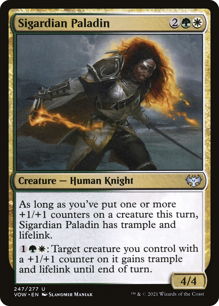 Sigardian Paladin [Innistrad: Crimson Vow] Foil