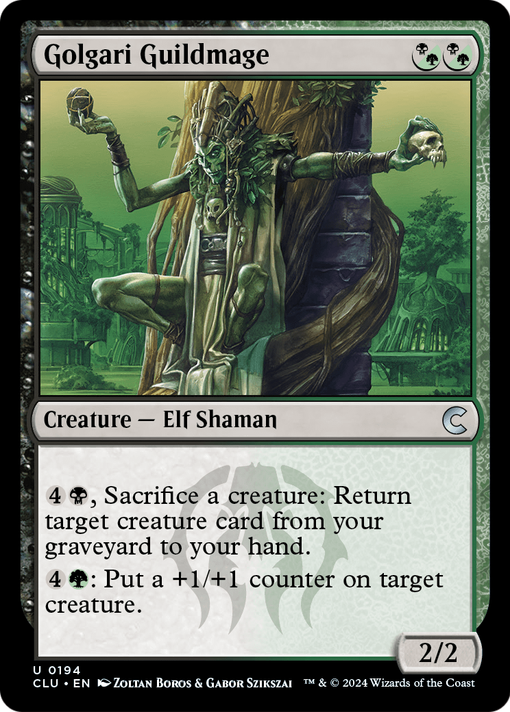 Golgari Guildmage [Ravnica: Clue Edition]