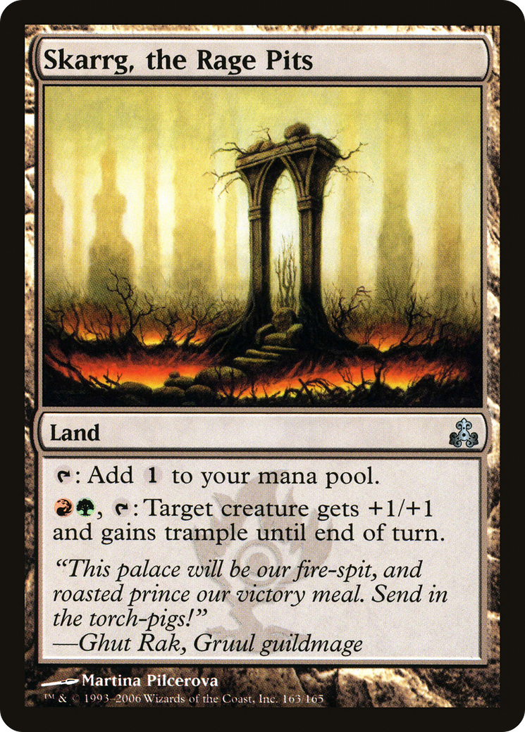 Skarrg, the Rage Pits [Guildpact] Foil