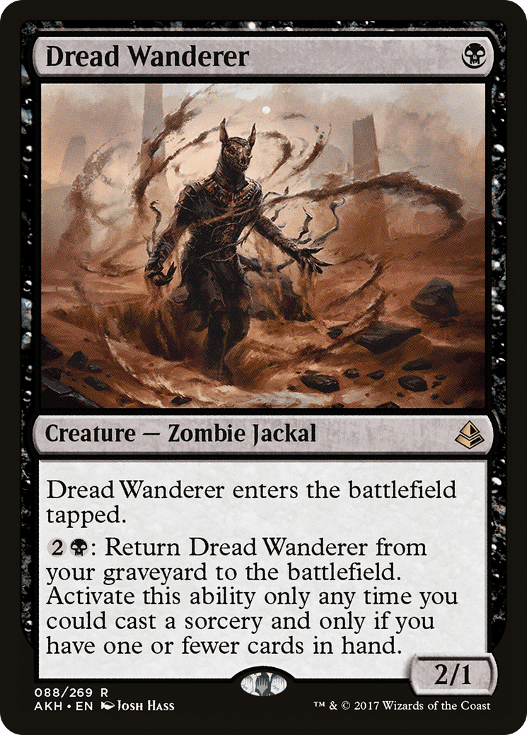 Dread Wanderer [Amonkhet] Foil