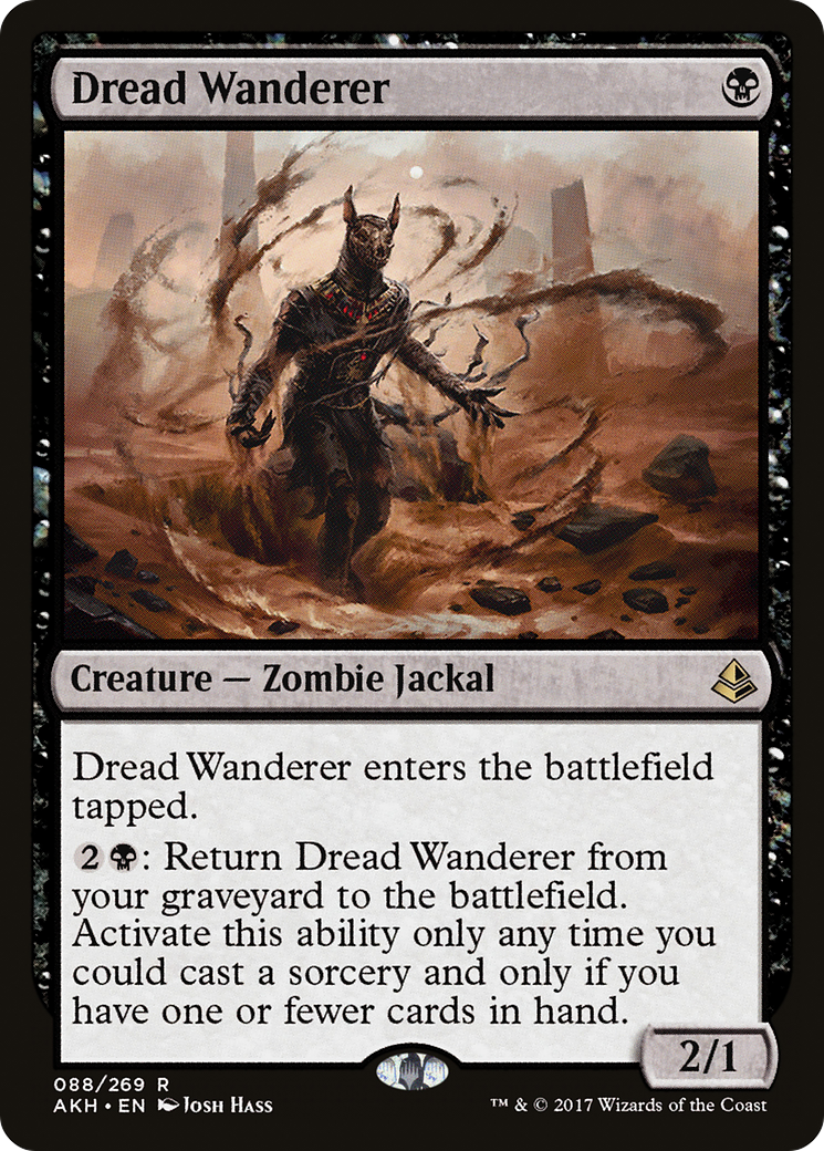 Dread Wanderer [Amonkhet] Foil