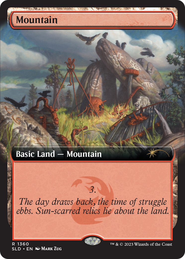 Mountain (1360) [Secret Lair Drop Series] Foil