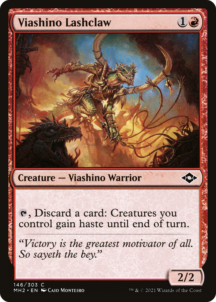 Viashino Lashclaw [Modern Horizons 2] Foil