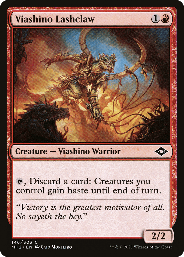 Viashino Lashclaw [Modern Horizons 2] Foil