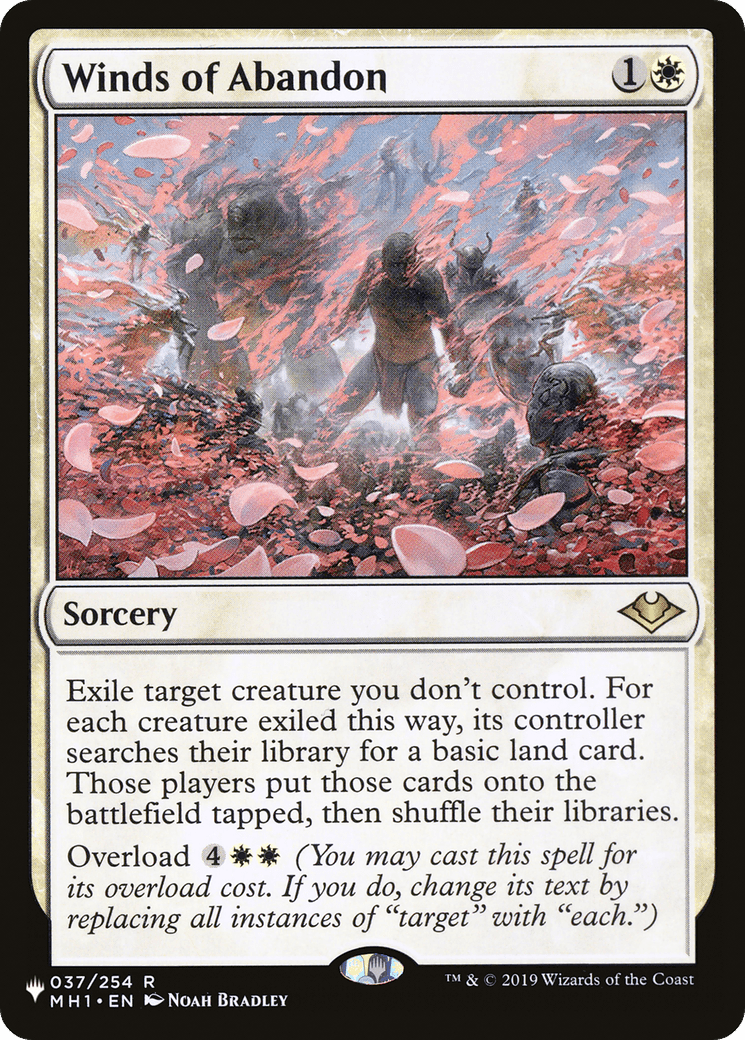Winds of Abandon |  (MH1-37) [The List]