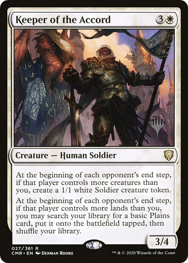 Keeper of the Accord (Promo Pack) [Murders at Karlov Manor Promos] Foil