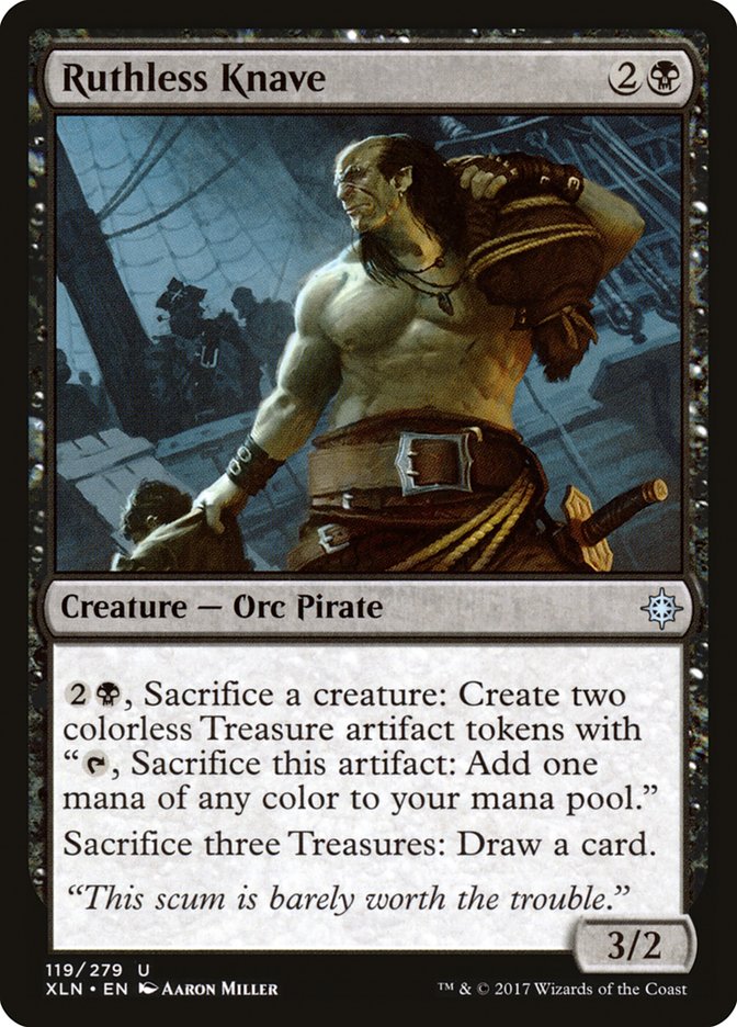 Ruthless Knave 119/279 (Ixalan) 