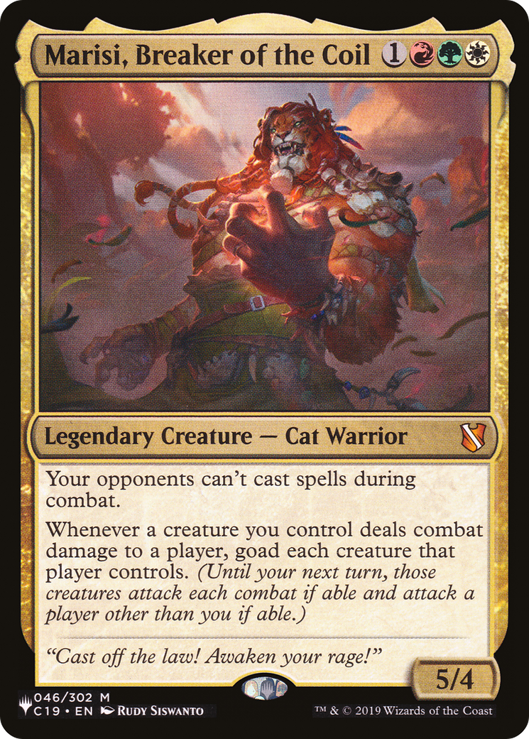 Marisi, Breaker of the Coil |  (C19-46) [The List]