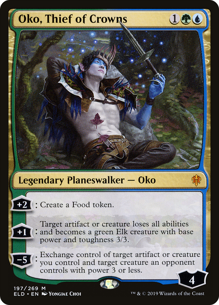 Oko, Thief of Crowns [Throne of Eldraine] Foil