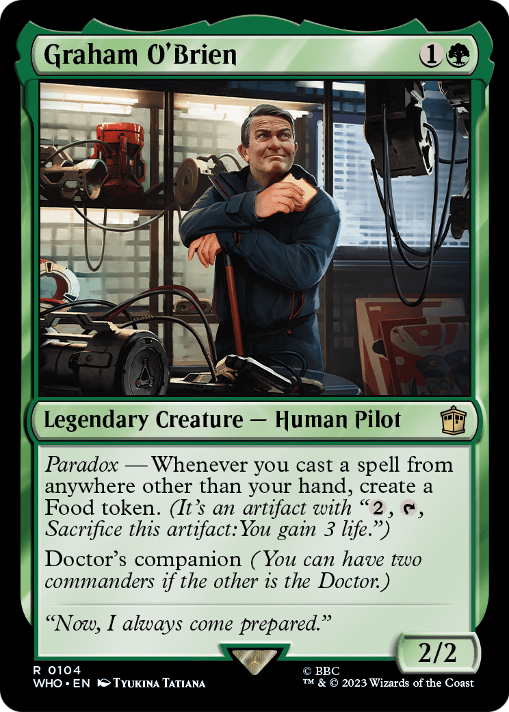 Graham O'Brien [Doctor Who] Foil