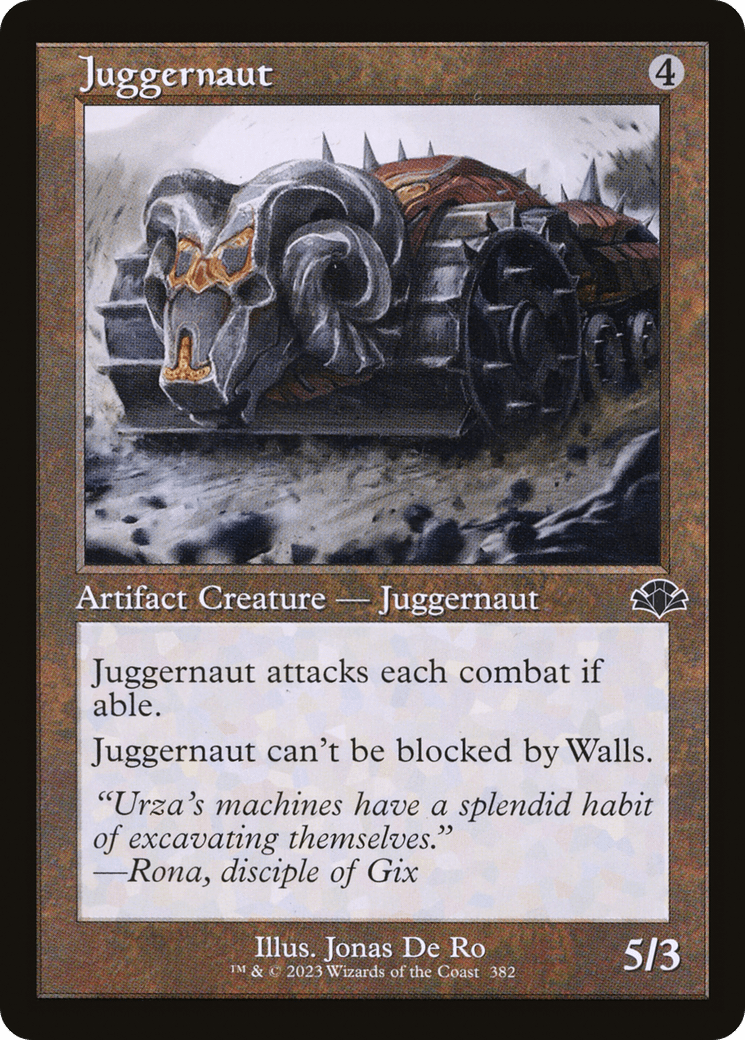Juggernaut (Retro) [Dominaria Remastered] Foil