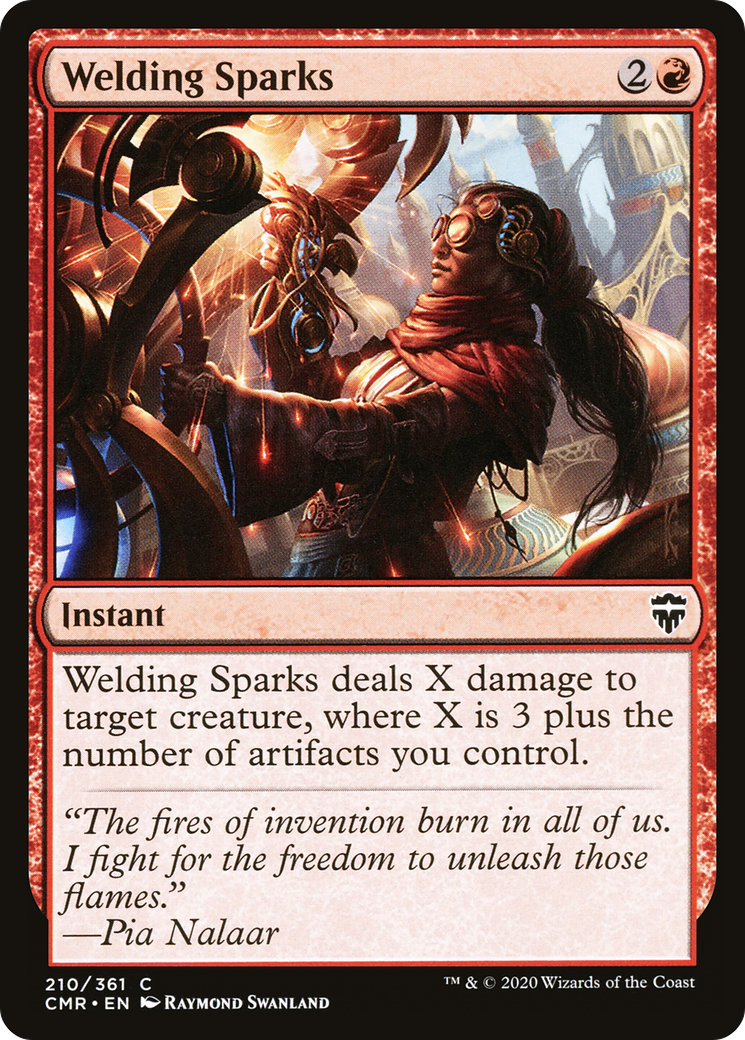 Welding Sparks [Commander Legends] Foil