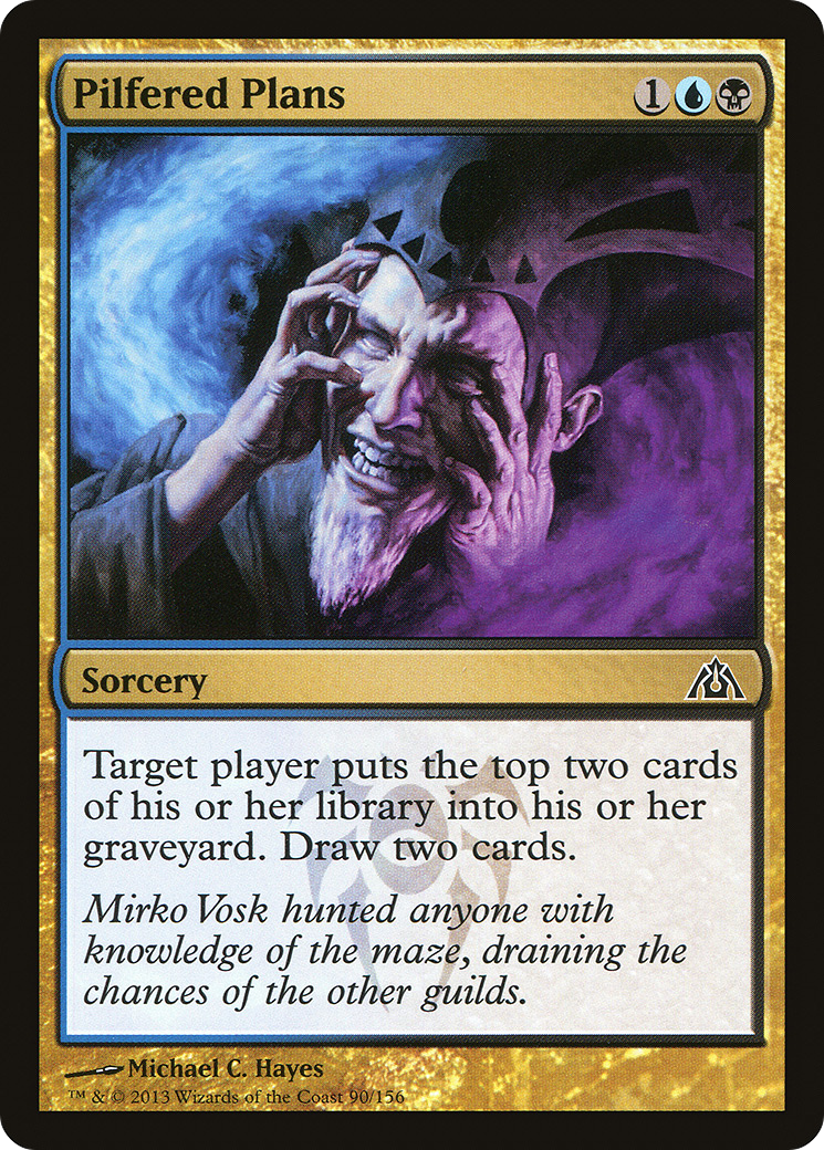 Pilfered Plans [Dragon's Maze] Foil