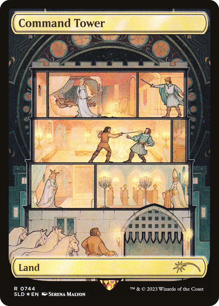 Command Tower (0744) [Secret Lair Drop Series] Foil
