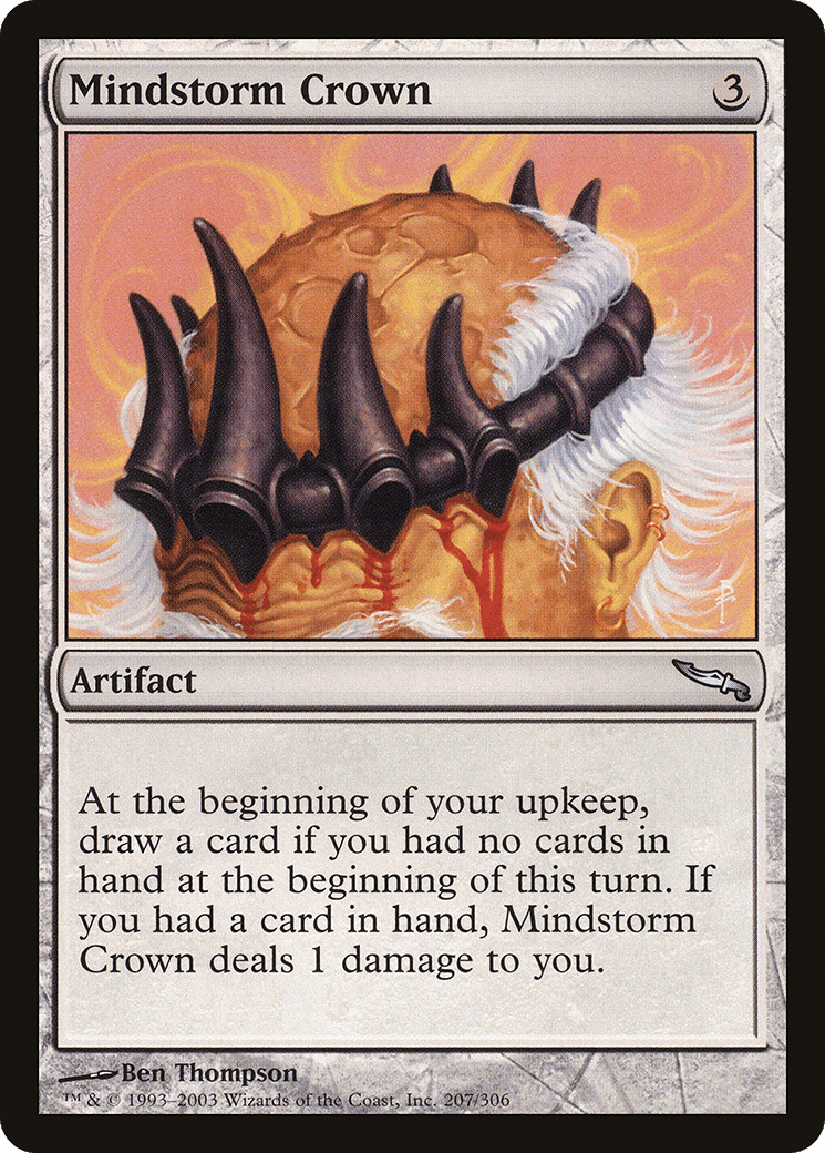Mindstorm Crown [Mirrodin] Foil
