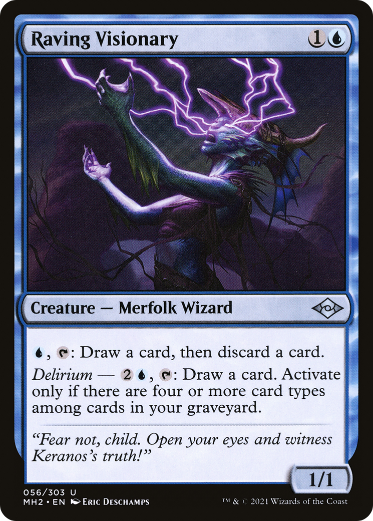 Raving Visionary [Modern Horizons 2] Foil