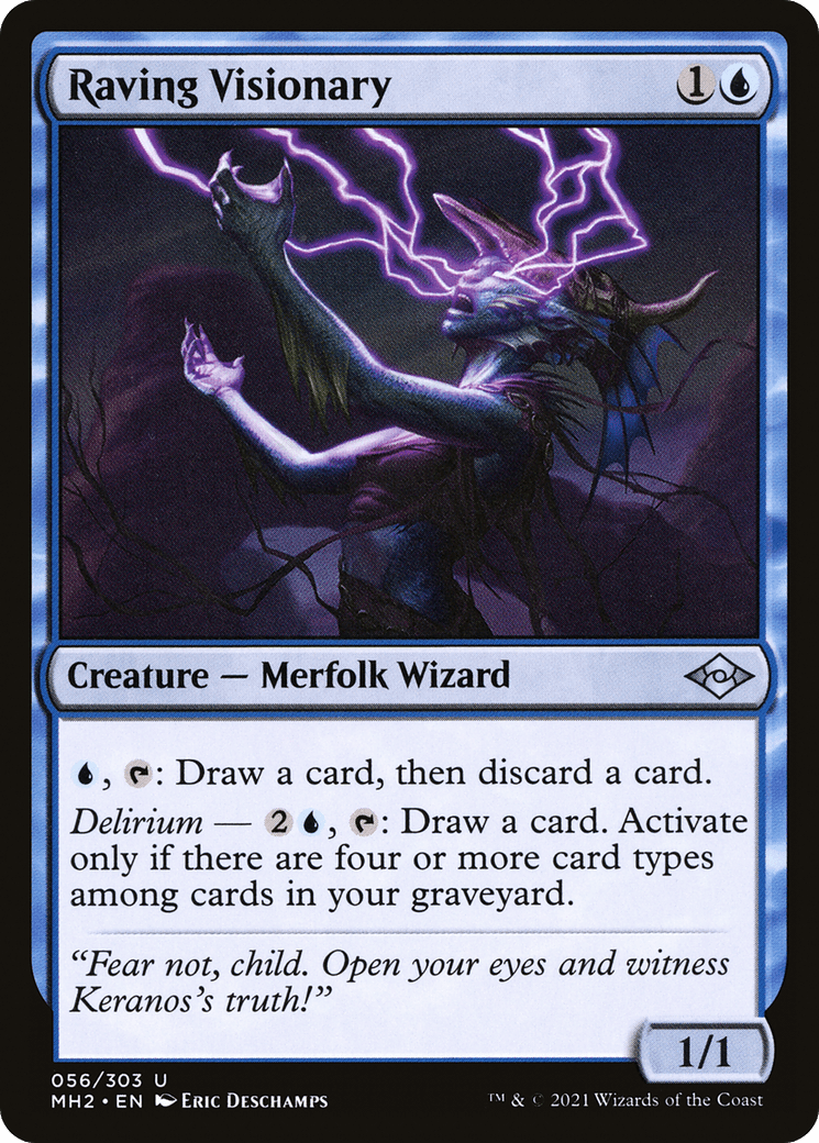 Raving Visionary [Modern Horizons 2] Foil