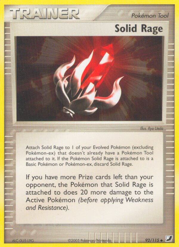 Solid Rage 92/115 (EX Unseen Forces) 