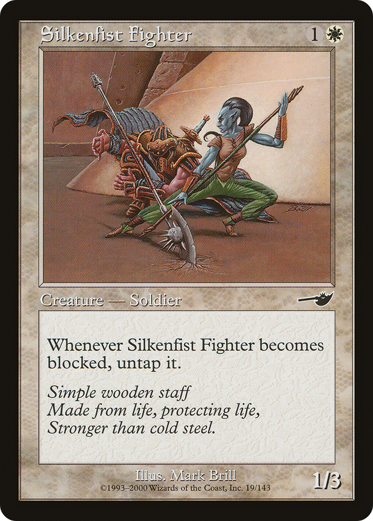 Silkenfist Fighter [Nemesis] Foil