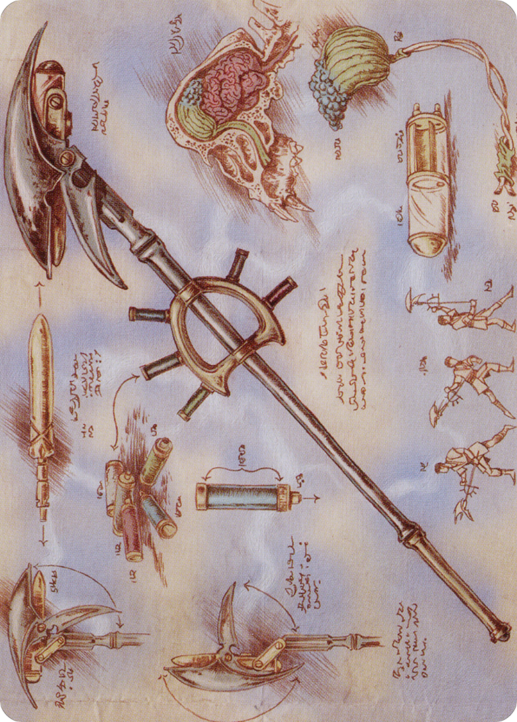 Staff of Domination // Staff of Domination (ABRO-079) - The Brothers' War Art Series (Borderless)