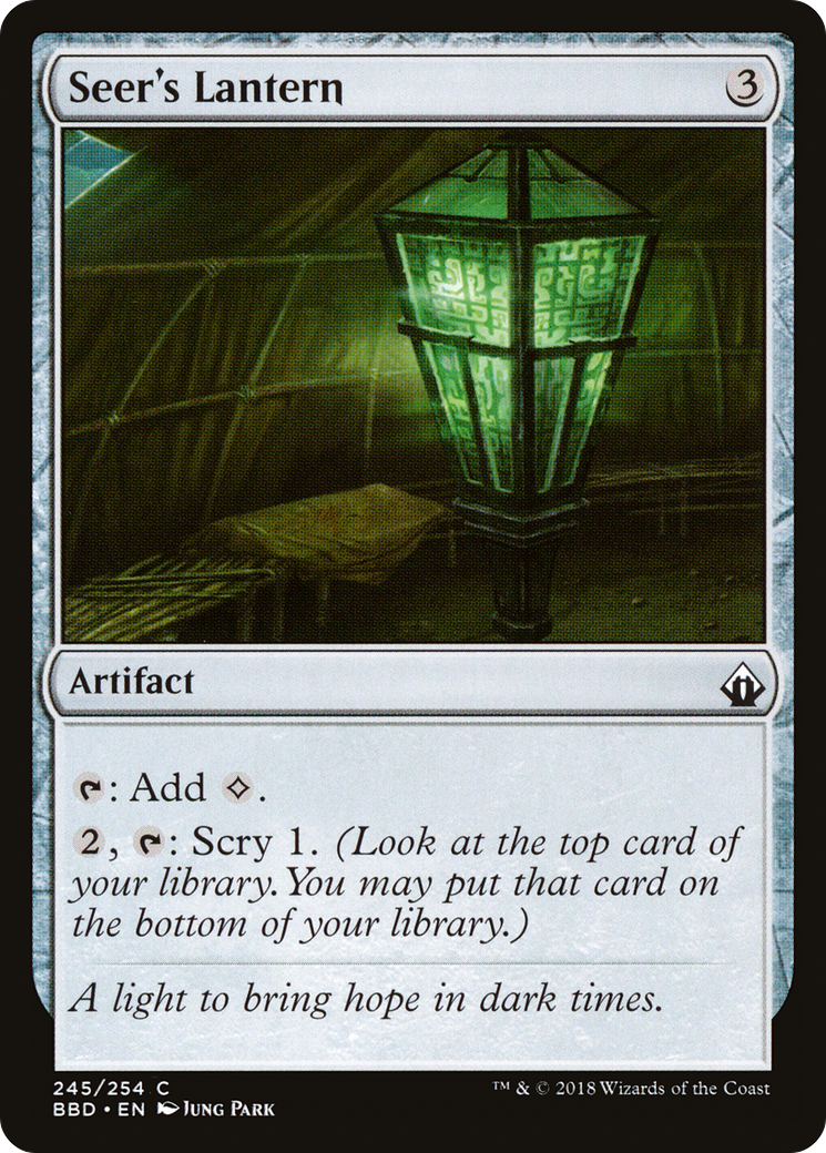 Seer's Lantern [Battlebond] Foil