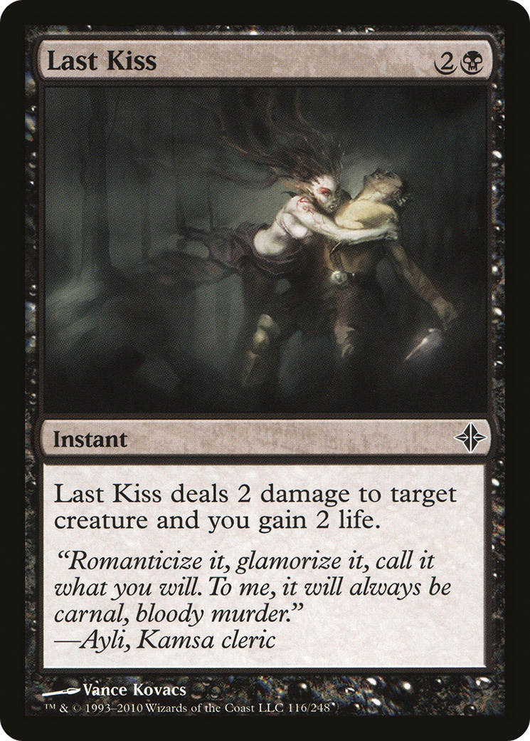 Last Kiss [Rise of the Eldrazi] Foil