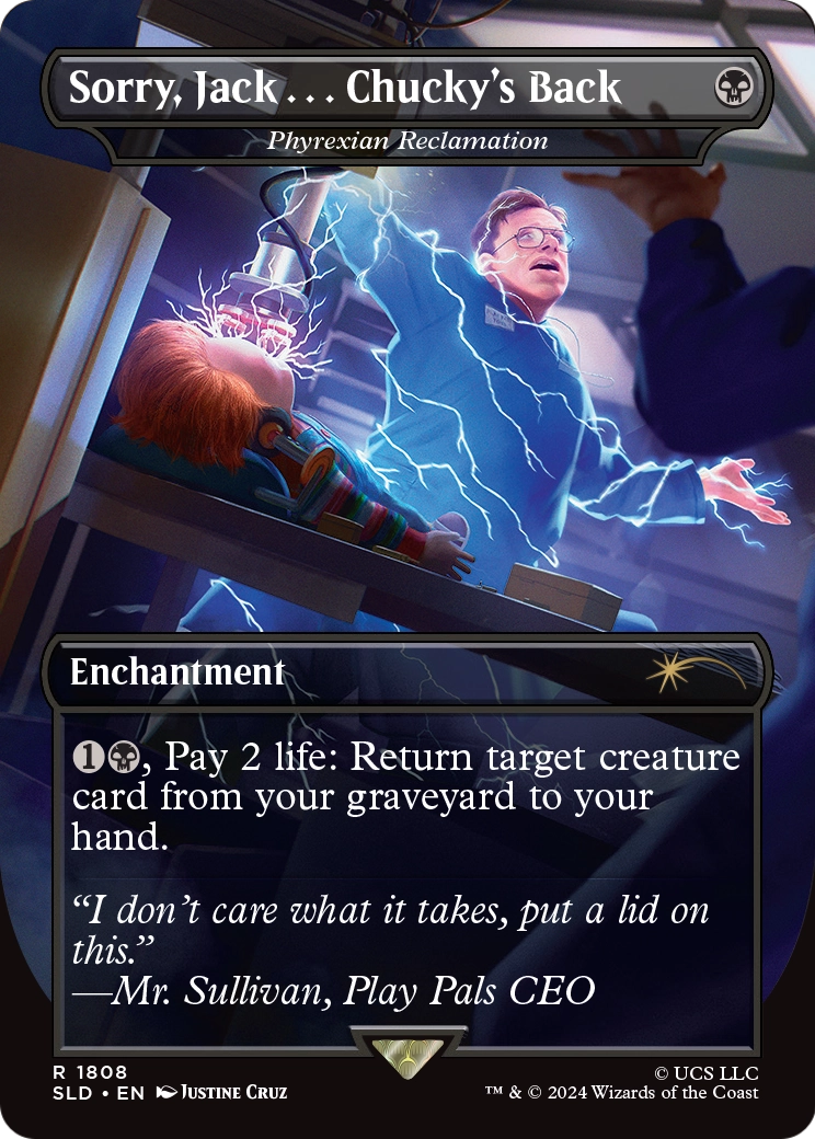 Sorry, Jack . . . Chucky's Back - Phyrexian Reclamation [Secret Lair Drop Series] Foil