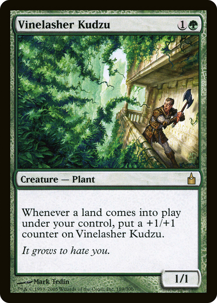 Vinelasher Kudzu [Ravnica: City of Guilds] Foil