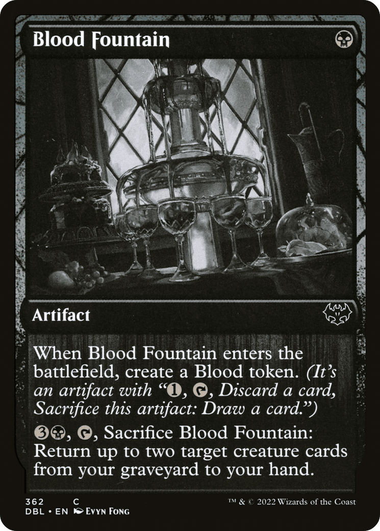 Blood Fountain [Innistrad: Double Feature] Foil