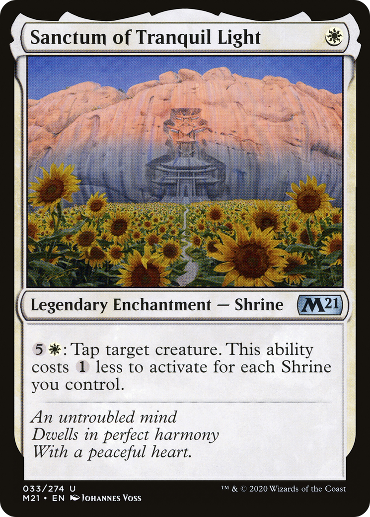 Sanctum of Tranquil Light [Core Set 2021] Foil