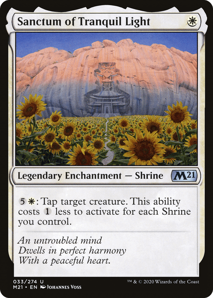 Sanctum of Tranquil Light [Core Set 2021] Foil