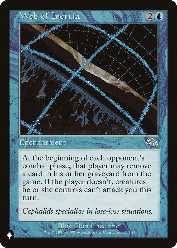 Web of Inertia |  (JUD-53) [The List]