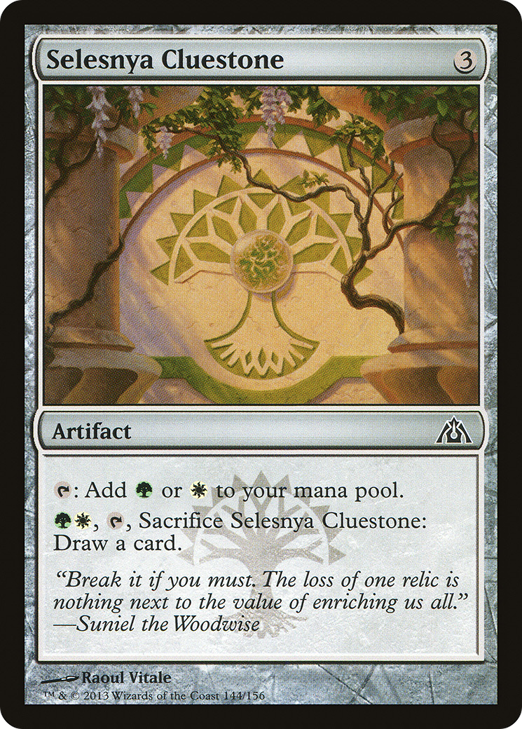 Selesnya Cluestone [Dragon's Maze] Foil