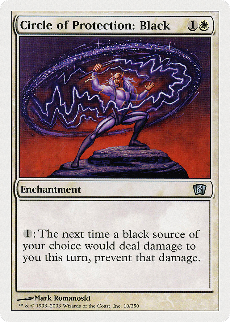 Circle of Protection: Black [Eighth Edition] Foil