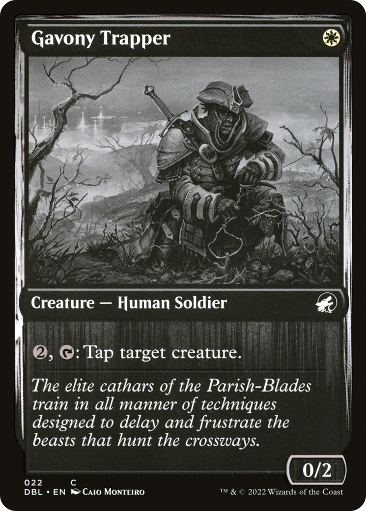 Gavony Trapper [Innistrad: Double Feature] Foil