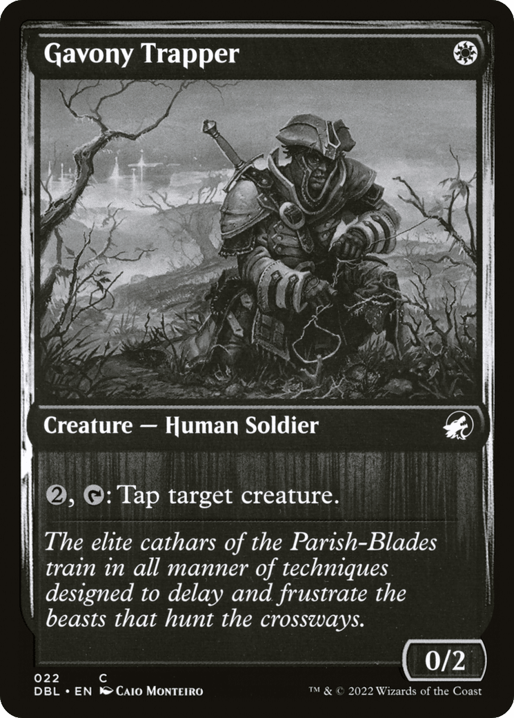 Gavony Trapper [Innistrad: Double Feature] Foil