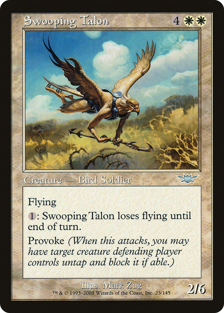 Swooping Talon [Legions] Foil