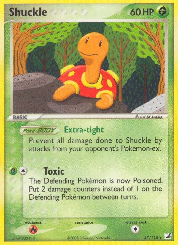 Shuckle 47/115 (EX Unseen Forces) 