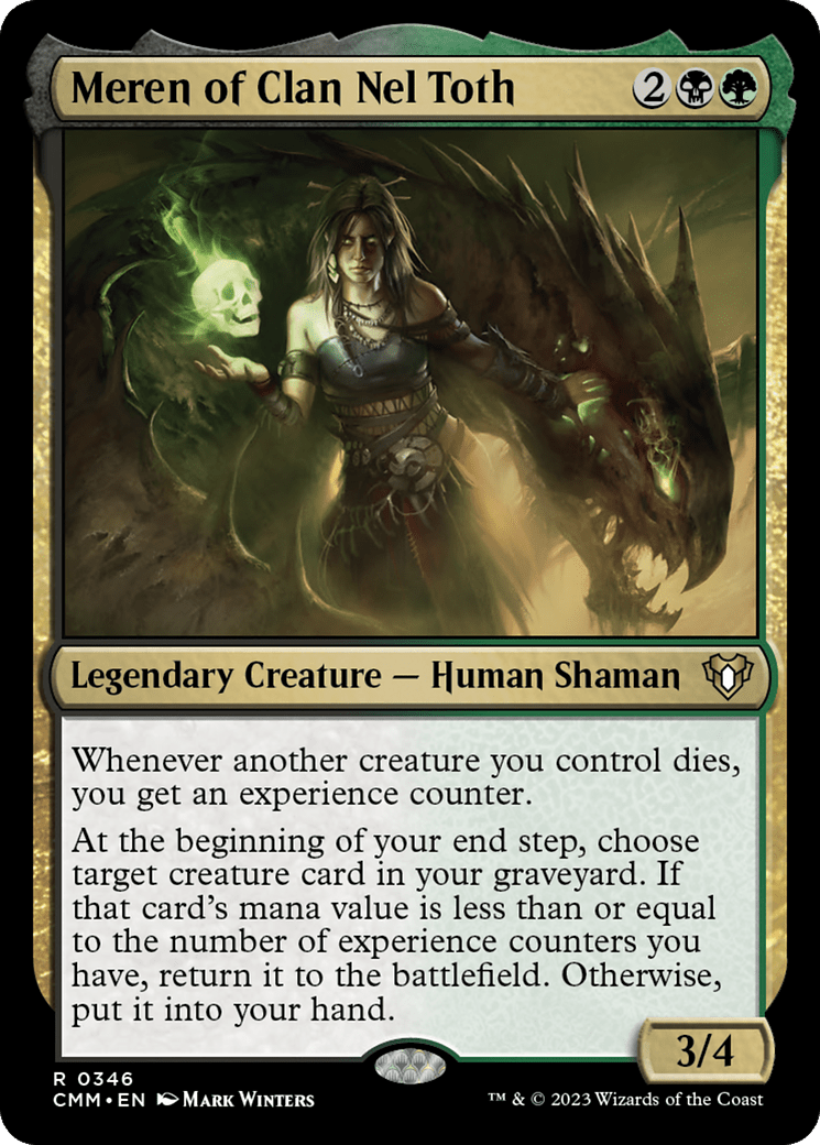 Meren of Clan Nel Toth [Commander Masters] Foil