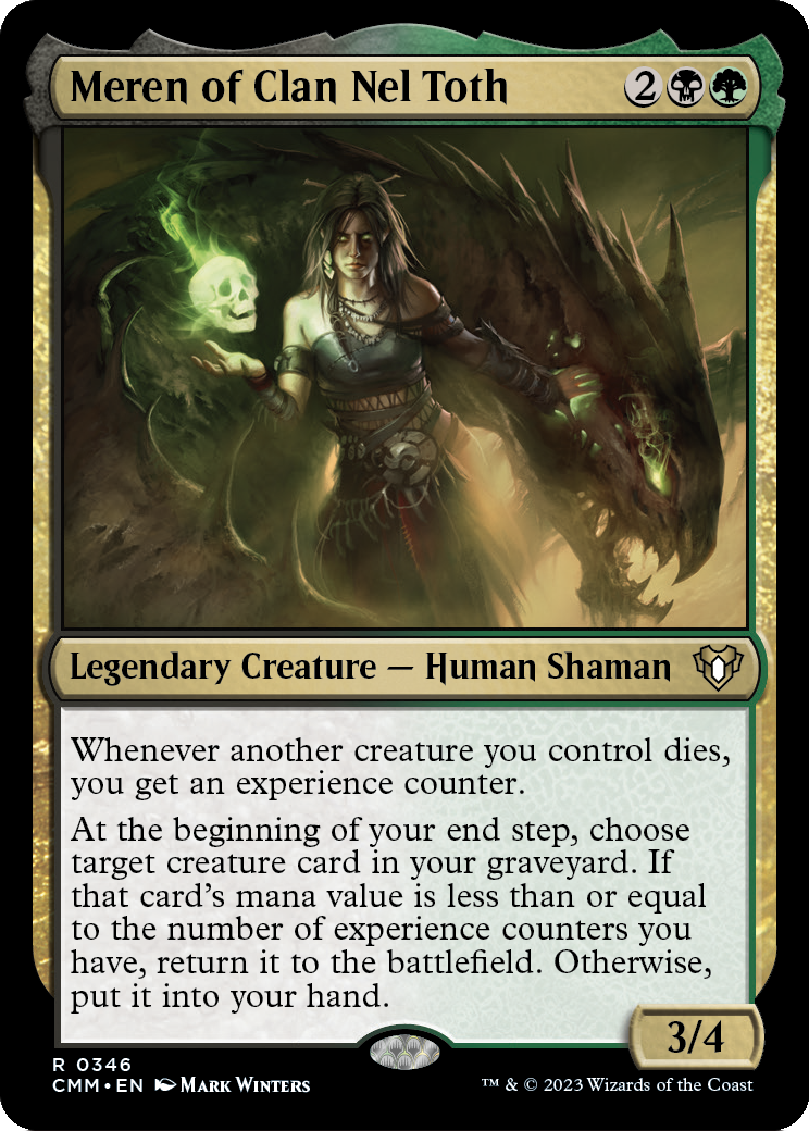 Meren of Clan Nel Toth [Commander Masters] Foil