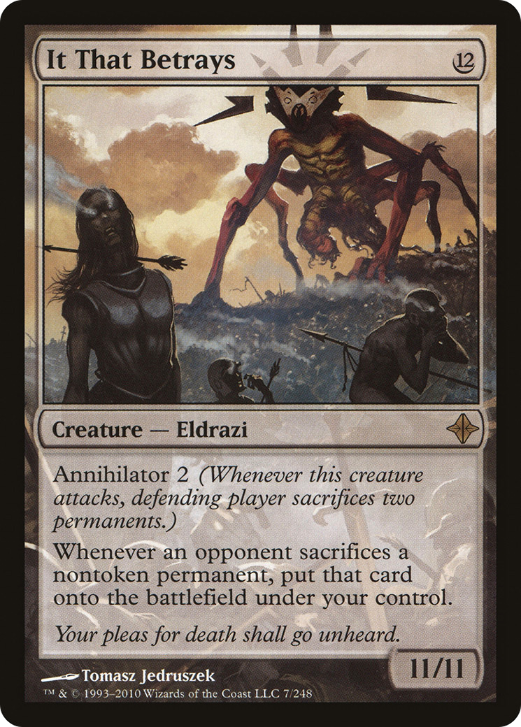 It That Betrays [Rise of the Eldrazi] Foil