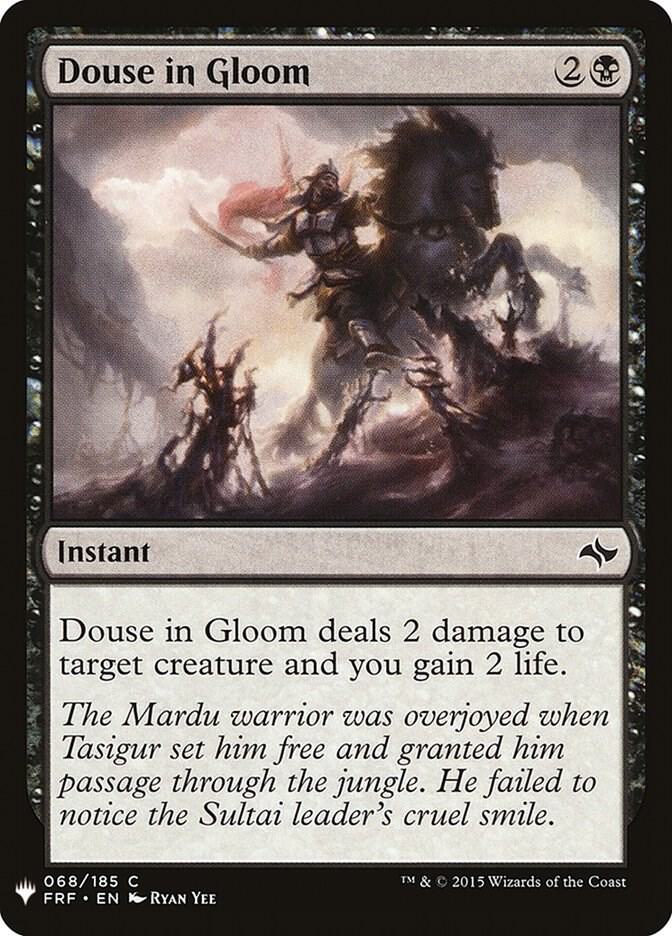 Douse in Gloom FRF-68/5075 (The List Reprints) 