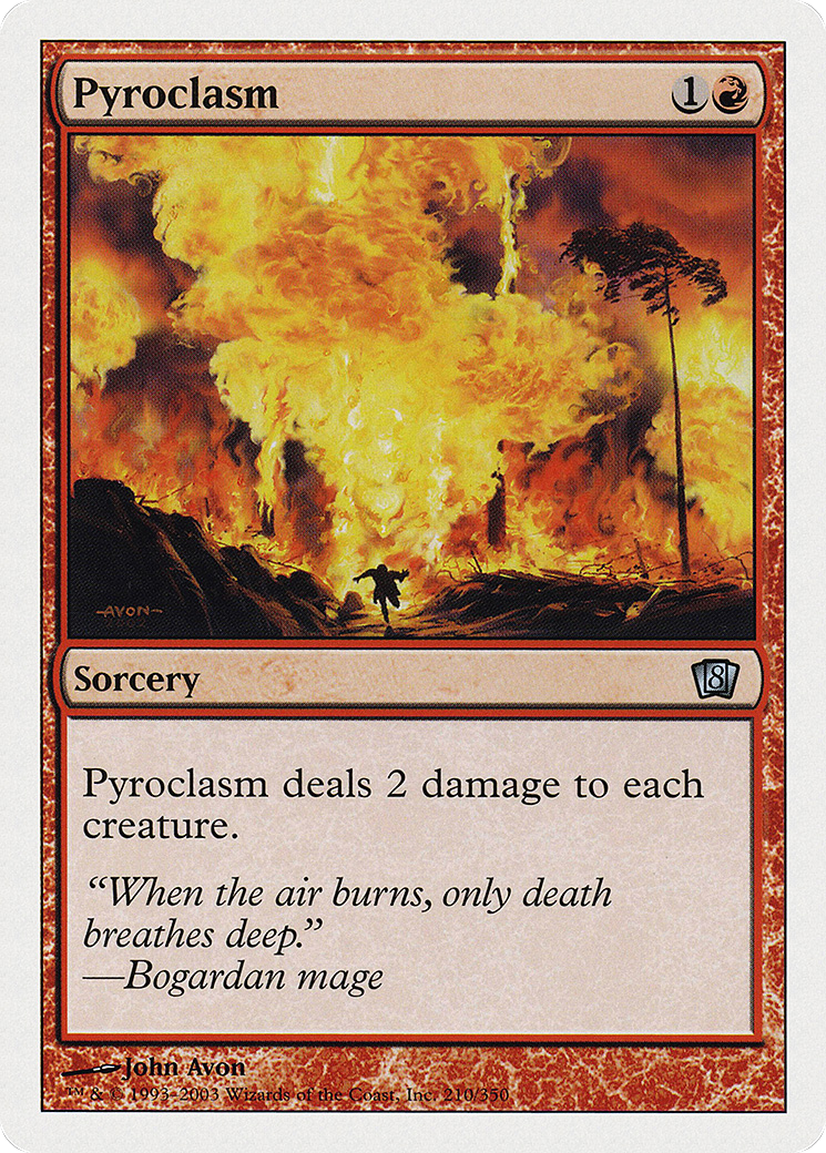 Pyroclasm [Eighth Edition] Foil