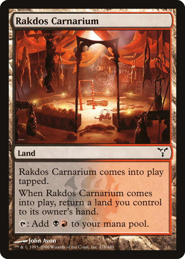 Rakdos Carnarium [Dissension] Foil