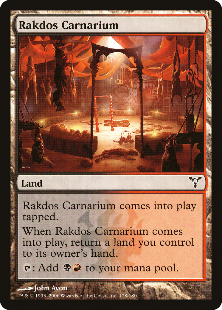 Rakdos Carnarium [Dissension] Foil