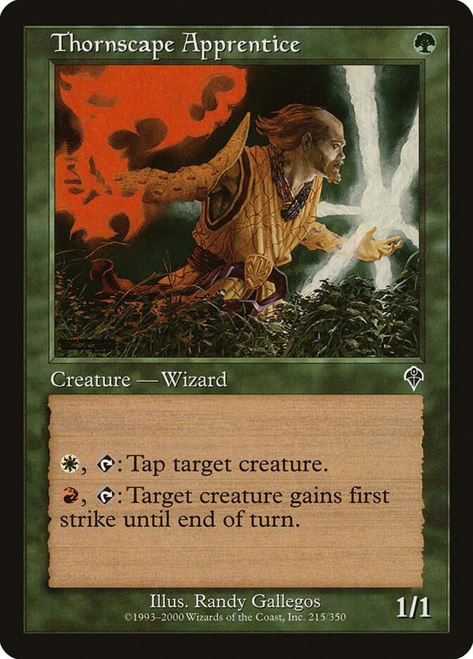 Thornscape Apprentice 215/350 (Invasion) 