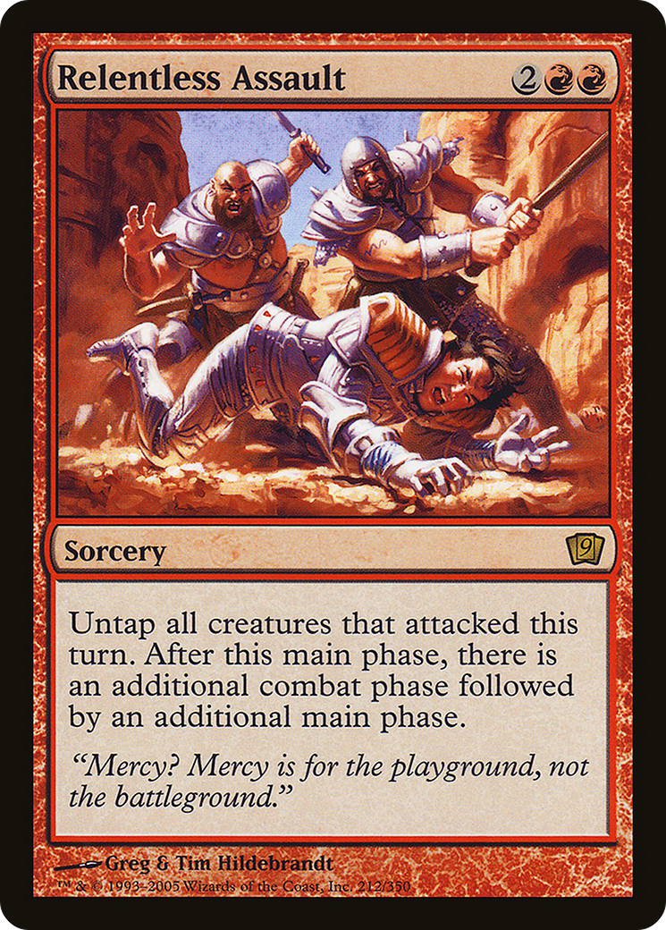 Relentless Assault [Ninth Edition] Foil