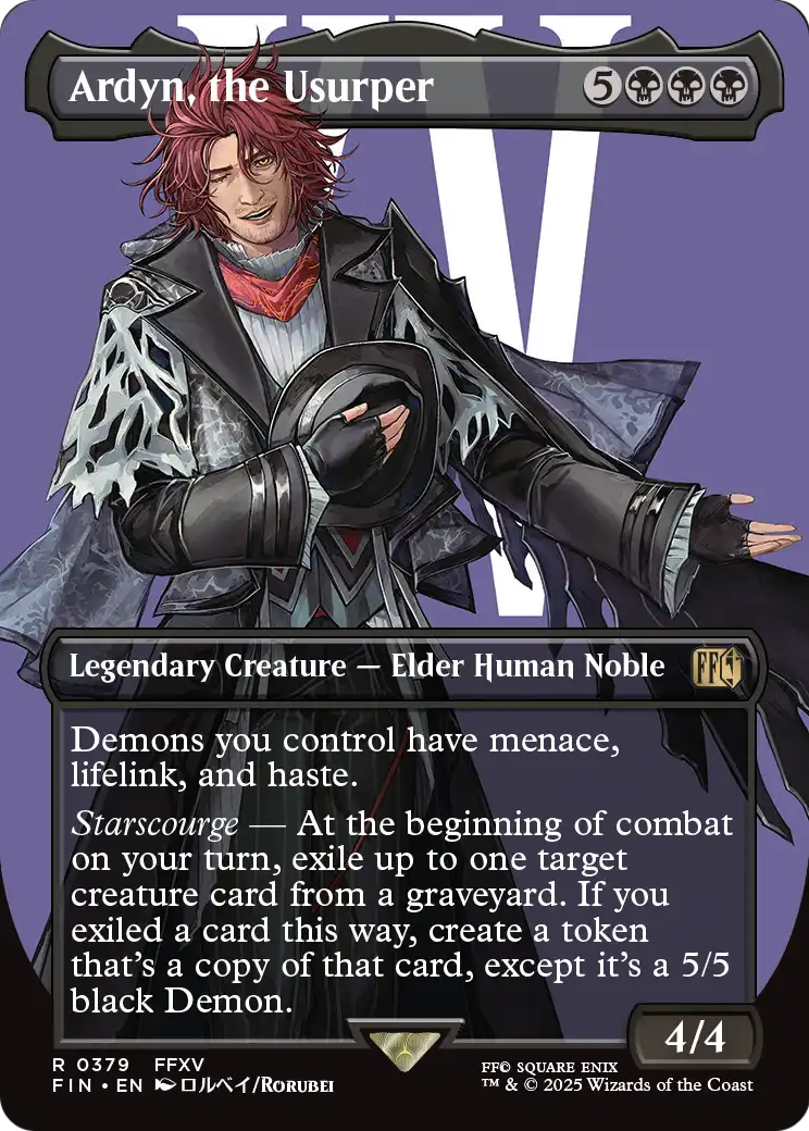 Ardyn, the Usurper (Borderless) (0379) (379) [FINAL FANTASY]