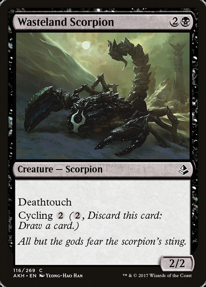 Wasteland Scorpion 116/269 (Amonkhet) 